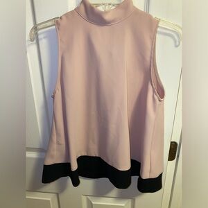 Zara pink top with tie